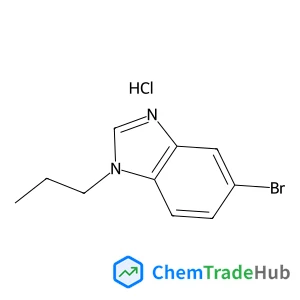 5-Bromo-1-propyl-1H-benzimidazole hydrochloride (1:1)