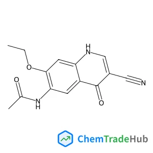 N-(3-Cyano-7-ethoxy-4-oxo-1,4-dihydro-6-quinolinyl)acetamide