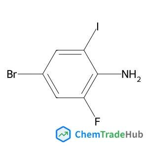 4-Bromo-2-fluoro-6-iodoaniline