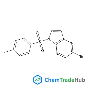 2-Bromo-5-[(4-methylphenyl)sulfonyl]-5H-pyrrolo[2,3-b]pyrazine