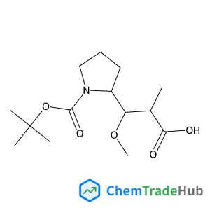 (2R,3R)-3-((S)-1-(tert-butoxycarbonyl)pyrrolidin-2-yl)-3-methoxy-2-methylpropanoic acid