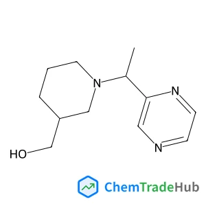 (1-(1-(PYRAZIN-2-YL)ETHYL)PIPERIDIN-3-YL)METHANOL