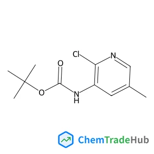 tert-Butyl 2-chloro-5-methylpyridin-3-ylcarbamate