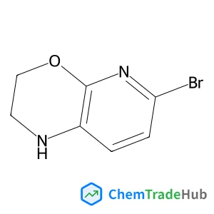 6-Bromo-2,3-dihydro-1H-pyrido[2,3-b][1,4]oxazine structure