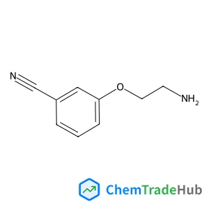 3-(2-Aminoethoxy)benzonitrile structure