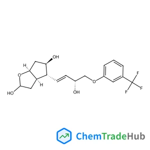 (3aR,4R,5R,6aS)-4-{(1E,3R)-3-Hydroxy-4-[3-(trifluoromethyl)phenoxy]-1-buten-1-yl}hexahydro-2H-cyclopenta[b]furan-2,5-diol