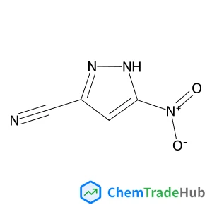 3-nitro-1H-pyrazole-5-carbonitrile 3-nitro-1H-pyrazole-5-carbonitrile