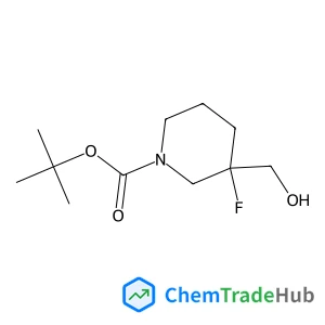 2-Methyl-2-propanyl 3-fluoro-3-(hydroxymethyl)-1-piperidinecarboxylate 2-Methyl-2-propanyl 3-fluoro-3-(hydroxymethyl)-1-piperidinecarboxylate