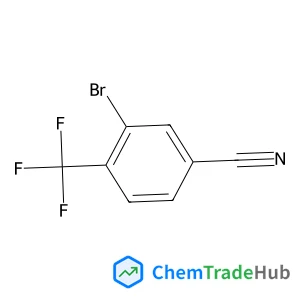 3-Bromo-4-(trifluoromethyl)benzonitrile 3-Bromo-4-(trifluoromethyl)benzonitrile