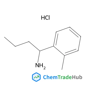 (1S)-1-(2-Methylphenyl)-1-butanamine hydrochloride (1:1) structure (1S)-1-(2-Methylphenyl)-1-butanamine hydrochloride (1:1) structure