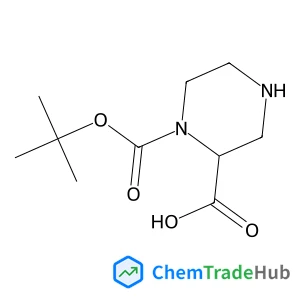 1-{[(2-Methyl-2-propanyl)oxy]carbonyl}-2-piperazinecarboxylic acid