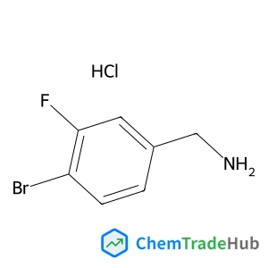 (4-Bromo-3-fluorophenyl)methanamine hydrochloride (4-Bromo-3-fluorophenyl)methanamine hydrochloride