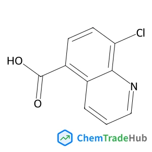 8-Chloroquinoline-5-carboxylic acid structure