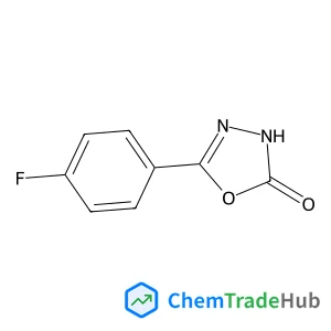 5-(4-Fluorophenyl)-1,3,4-oxadiazol-2(3H)-one structure 5-(4-Fluorophenyl)-1,3,4-oxadiazol-2(3H)-one structure