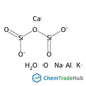 Faujasite ((K0-1Na0-1Ca0-0.5)3.2-3.8(Al3.2-3.8Si8.2-8.8O24).16H2O)