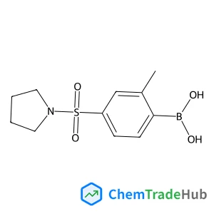 [2-Methyl-4-(1-pyrrolidinylsulfonyl)phenyl]boronic acid