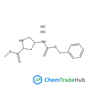 (2S,4S)-4-CBZ-aMino Pyrrolidine-2-carboxylic acid Methylester-2HCl