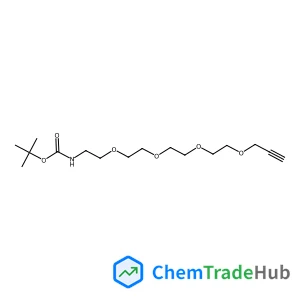 2-Methyl-2-propanyl 3,6,9,12-tetraoxapentadec-14-yn-1-ylcarbamate