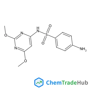 4-Amino-N-(2,6-dimethoxy-4-pyrimidinyl)benzenesulfonamide Chemical_Structure_Of