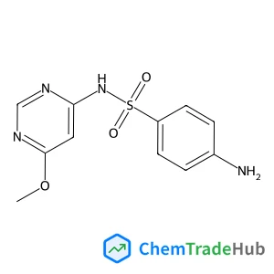 4-Amino-N-(6-methoxy-4-pyrimidinyl)benzenesulfonamide Chemical_Structure_Of