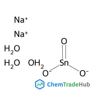 Stannate (SnO32-), disodium, trihydrate (9CI)