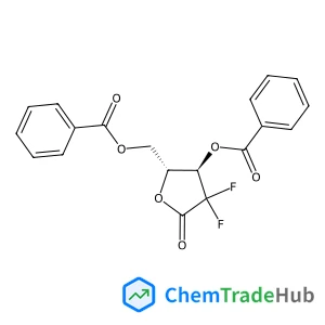 [(2R,3R)-3-(Benzoyloxy)-4,4-difluoro-5-oxotetrahydro-2-furanyl]methyl benzoate