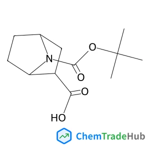 7-{[(2-Methyl-2-propanyl)oxy]carbonyl}-7-azabicyclo[2.2.1]heptane-2-carboxylic acid