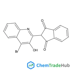 2-(4-Bromo-3-hydroxy-2-quinolinyl)-1H-indene-1,3(2H)-dione