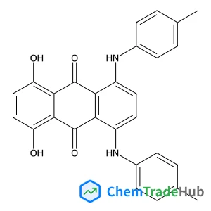 1,4-Dihydroxy-5,8-bis[(4-methylphenyl)amino]-9,10-anthraquinone