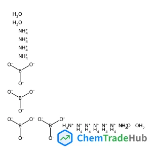 Ammonium boron oxide ((NH4)2B4O7), hydrate (1:4)