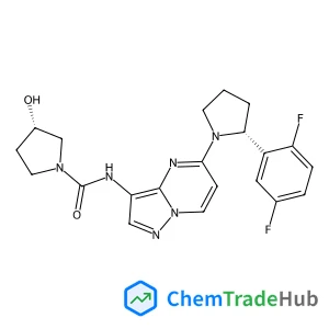 (3S)-N-{5-[(2R)-2-(2,5-Difluorophenyl)-1-pyrrolidinyl]pyrazolo[1,5-a]pyrimidin-3-yl}-3-hydroxy-1-pyrrolidinecarboxamide