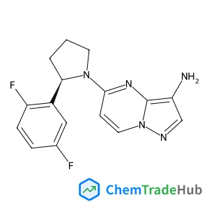 5-[(2R)-2-(2,5-Difluorophenyl)-1-pyrrolidinyl]pyrazolo[1,5-a]pyrimidin-3-amine