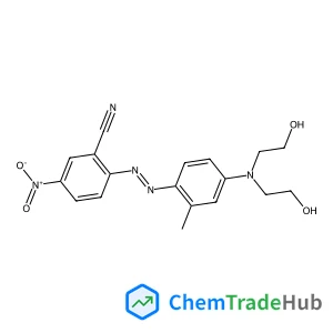 ({4-[(E)-(2-Cyano-4-nitrophenyl)diazenyl]-3-methylphenyl}imino)di-2,1-ethanediyl diacetate