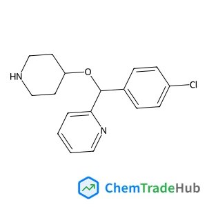2-[(4-Chlorophenyl)(4-piperidinyloxy)methyl]pyridine