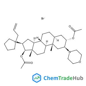 (2beta,3alpha,5beta,9beta,14beta,16beta,17beta)-3,17-Diacetoxy-16-(1-allyl-1-pyrrolidiniumyl)-2-(4-morpholinyl)androstane bromide