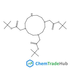 Tris(2-methyl-2-propanyl) 2,2',2''-(1,4,7,10-tetraazacyclododecane-1,4,7-triyl)triacetate Tris(2-methyl-2-propanyl) 2,2',2''-(1,4,7,10-tetraazacyclododecane-1,4,7-triyl)triacetate