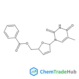 ((2S,5R)-5-(5-METHYL-2,4-DIOXO-3,4-DIHYDROPYRIMIDIN-1(2H)-YL)-2,5-DIHYDROFURAN-2-YL)METHYL BENZOATE