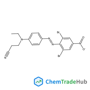 3-[{4-[(E)-(2,6-Dibromo-4-nitrophenyl)diazenyl]phenyl}(ethyl)amino]propanenitrile
