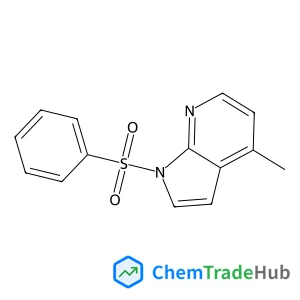 4-Methyl-1-(phenylsulfonyl)-1H-pyrrolo[2,3-b]pyridine