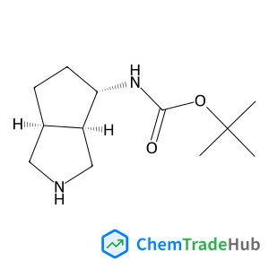 tert-butyl (3aR,4S,6aS)-octahydrocyclopenta[c]pyrrol-4-ylcarbaMate coMpound with tert-butyl (3aS,4R,6aR)-octahydrocyclopenta[c]pyrrol-4-ylcarbaMate (1