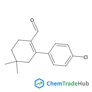 2-(4-Chlorophenyl)-4,4-dimethyl-1-cyclohexene-1-carbaldehyde