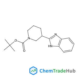 2-Methyl-2-propanyl 3-(1H-benzimidazol-2-yl)-1-piperidinecarboxylate