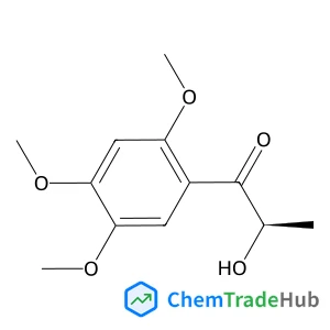 (2R)-2-Hydroxy-1-(2,4,5-trimethoxyphenyl)-1-propanone structure (2R)-2-Hydroxy-1-(2,4,5-trimethoxyphenyl)-1-propanone structure