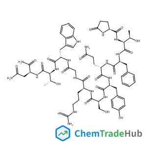 5-Oxo-L-prolyl-L-threonyl-L-phenylalanyl-L-glutaminyl-L-tyrosyl-L-seryl-L-arginylglycyl-L-tryptophyl-L-threonyl-L-aspartamide