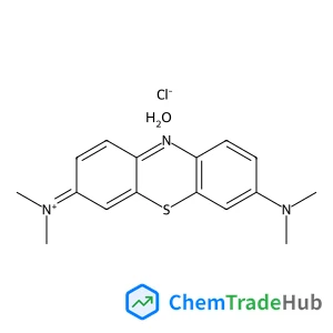 7-(Dimethylamino)-N,N-dimethyl-3H-phenothiazin-3-iminium chloride hydrate (1:1:1)