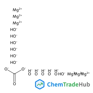 Hydrotalcite (Mg6(CO3)[Al(OH)6]2(OH)4.4H2O)