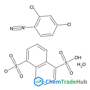 2,4-Dichlorobenzenediazonium 5-sulfo-1-naphthalenesulfonate hydrate (1:1:1)