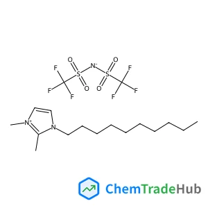 1H-Imidazolium, 3-decyl-1,2-dimethyl-, salt with 1,1,1-trifluoro-N-[(trifluoromethyl)sulfonyl]methanesulfonamide (1:1)