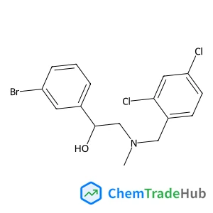 Benzenemethanol, 3-bromo-α-[[[(2,4-dichlorophenyl)methyl]methylamino]methyl]-