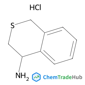 3,4-Dihydro-1H-isothiochromen-4-amine hydrochloride (1:1)